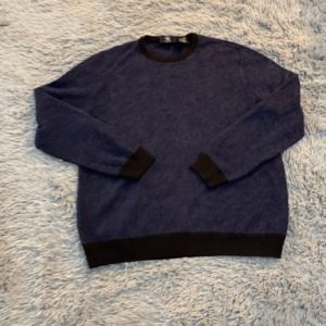 Calvin Klein Italian Yarn Crewneck | Blue Size XXL